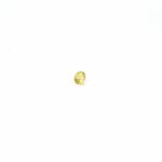 0.03 carat, Yellow, Ceylon, Round, Heated Gemstone, 5578 – Picture 4
