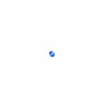 0.085 carat, Blue, Ceylon, Round, Heated Gemstone, 5143 – Picture 4