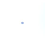 0.16 carat, Blue, Ceylon, Hexagon, Heated Gemstone, 1206.2 – Picture 4