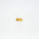 0.69 carat, Yellow, Ceylon, Round, Heated Gemstone, 579.2 – Picture 4