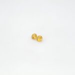 0.69 carat, Yellow, Ceylon, Round, Heated Gemstone, 579.2 – Picture 4