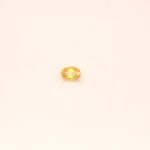 0.77 carat, Yellow, Ceylon, Oval, Heated Gemstone, 1148 – Picture 4