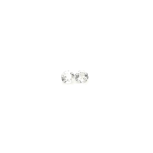1.04 carat, White, Ceylon, Round, Heated Gemstone, 911 – Picture 4
