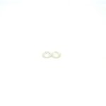 1.04 carat, White, Ceylon, Round, Heated Gemstone, 911 – Picture 4