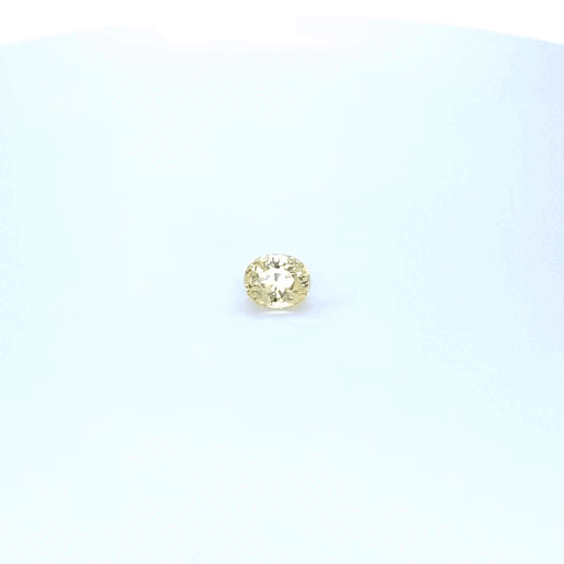 1.32 carat, Yellow, Ceylon, Oval, No Heat Gemstone, 1703 – Picture 4