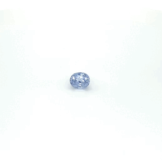 1.53 carat, Blue, Ceylon, Oval, Heated Gemstone, 1453 – Picture 4