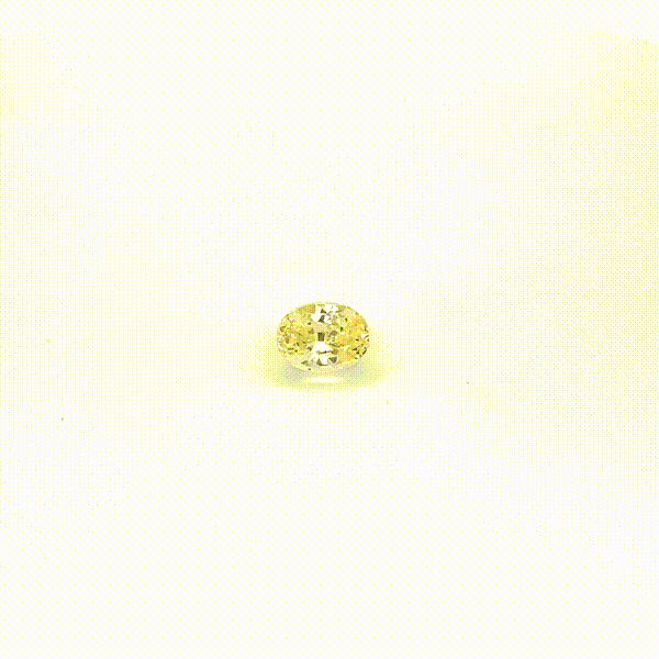 2.1 carat, Yellow, Ceylon, Oval, No Heat Gemstone, 1656 – Picture 4