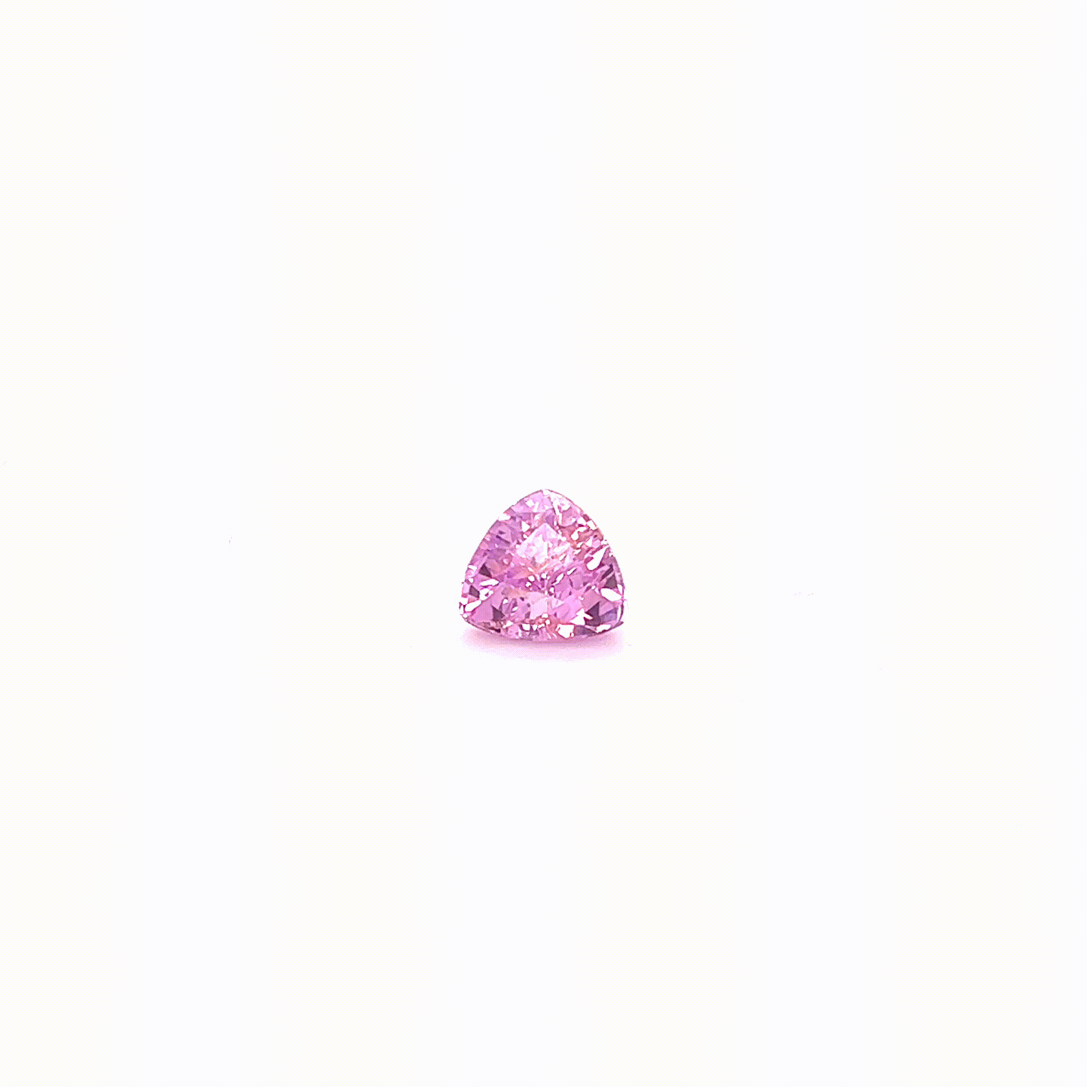 1.78 carat, Pink, Ceylon, Trillion, No Heat Gemstone, 1659 – Picture 4