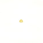 0.08 carat, Yellow, Ceylon, Round, Heated Gemstone, 5585 – Picture 4