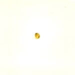 0.046 carat, Yellow, Ceylon, Round, Heated Gemstone, 5644 – Picture 4