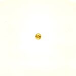 0.14 carat, Yellow, Ceylon, Round, Heated Gemstone, 5652 – Picture 4