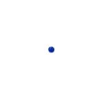 0.134 carat, Blue, Ceylon, Round, Heated Gemstone, 5212 – Picture 4