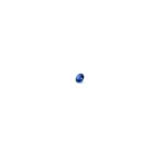 0.134 carat, Blue, Ceylon, Round, Heated Gemstone, 5212 – Picture 4